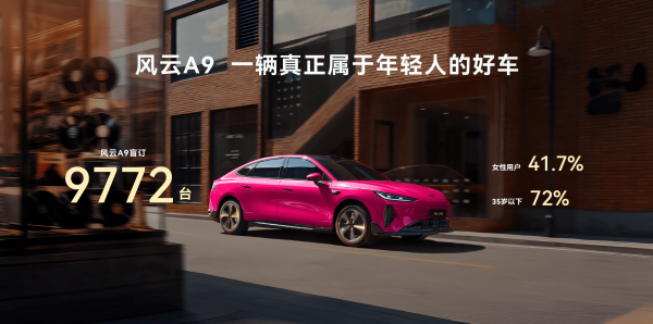 奇瑞风云A9预售: 不止一场美学秀, 更是细分市场战略落子